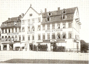 Grätzelhaus um 1890 von einem unbekannten Fotographen.